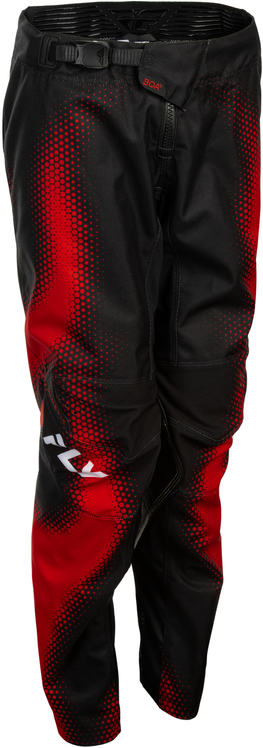 Fly MX27 Youth Kinetic Pants Torch - Black / Red / White