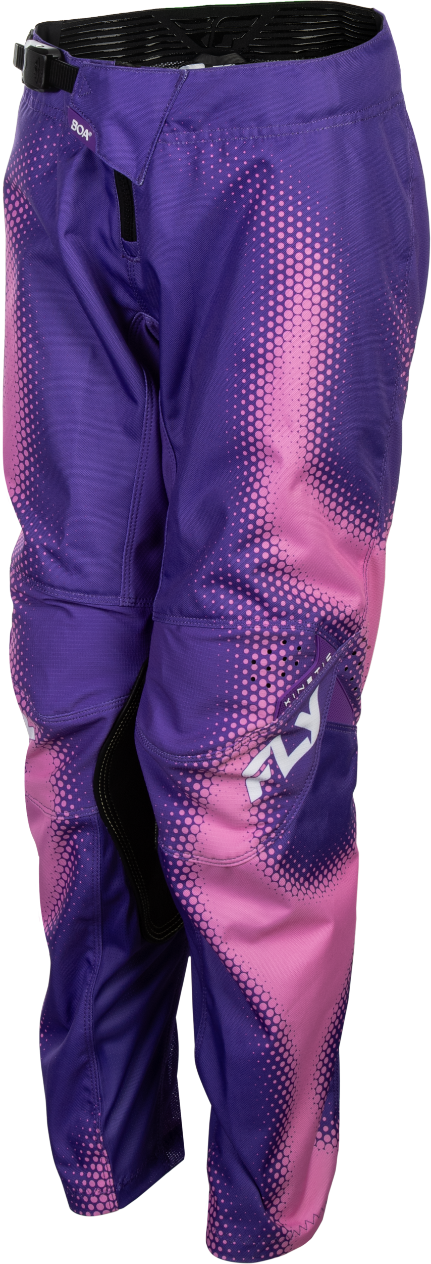 Fly MX27 Youth Kinetic Pants Torch - Purple / Pink