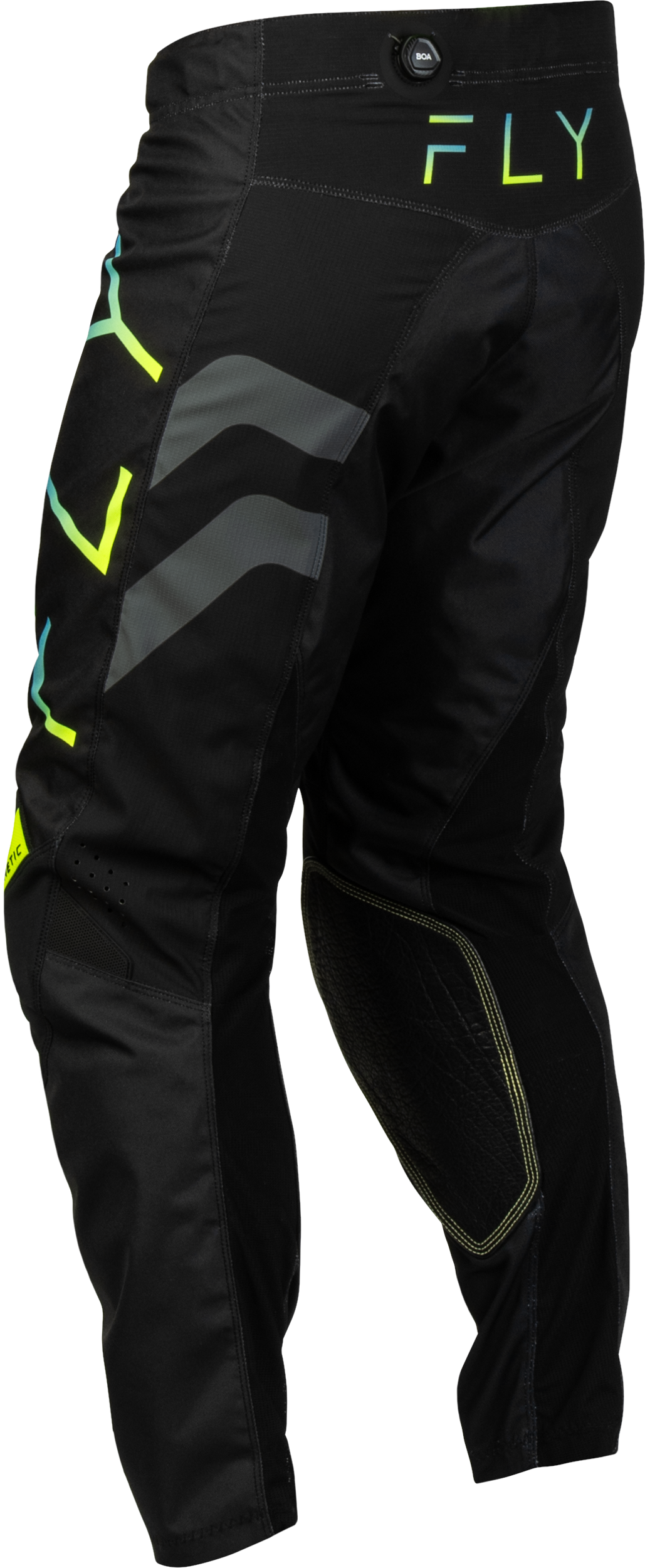 Fly MX27 Kinetic Pants Volt - Black / Grey / Blue