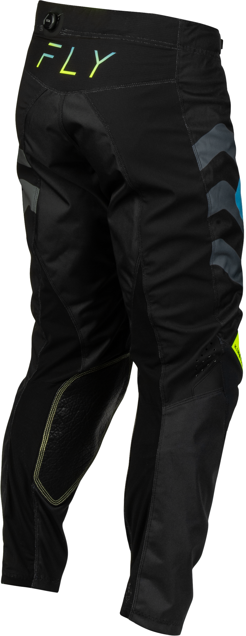 Fly MX27 Kinetic Pants Volt - Black / Grey / Blue