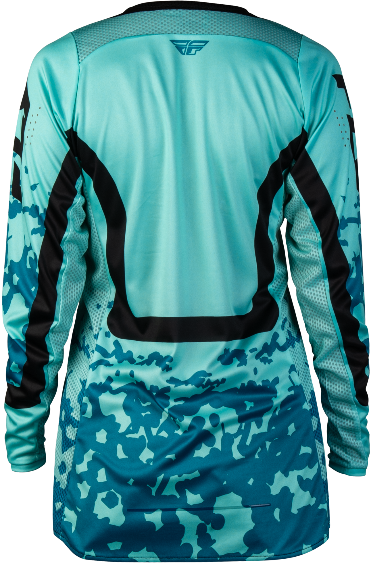 Fly MX27 Women's Lite Jersey Flake - Aqua / Black