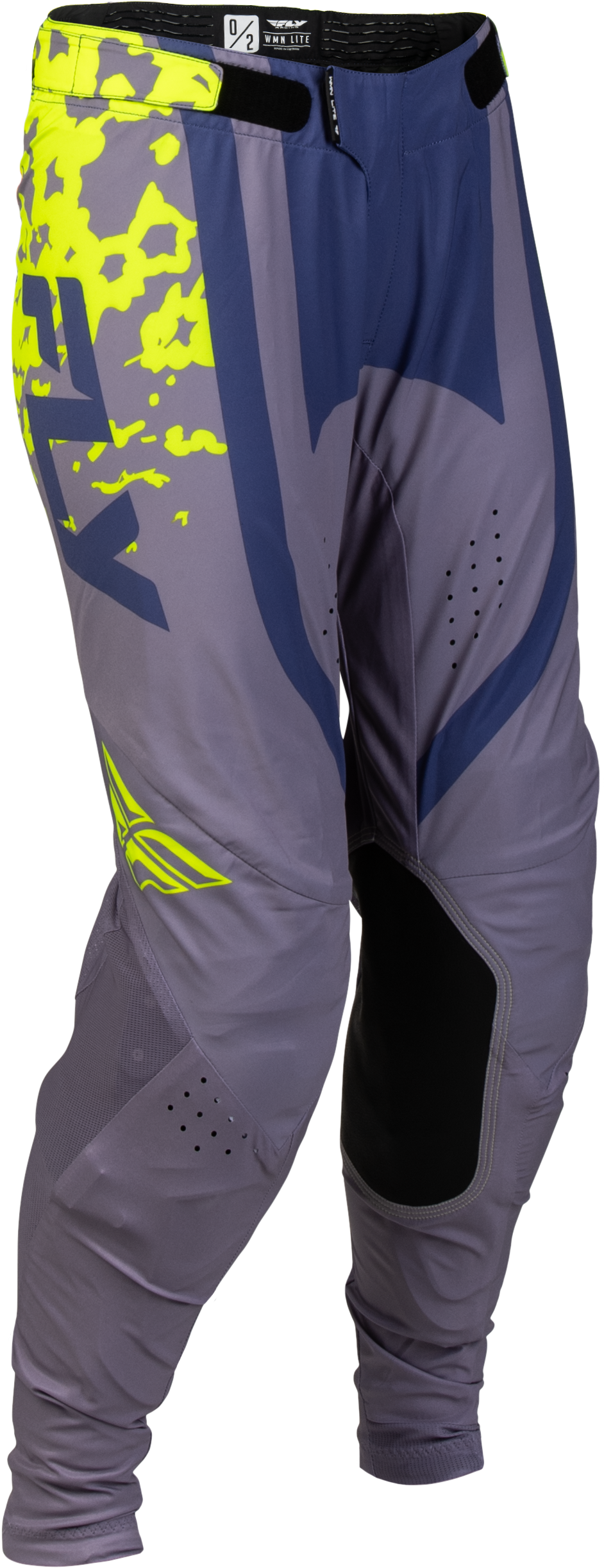 Fly MX27 Women's Lite Pants Flake - Lavendar / Blue / Yellow
