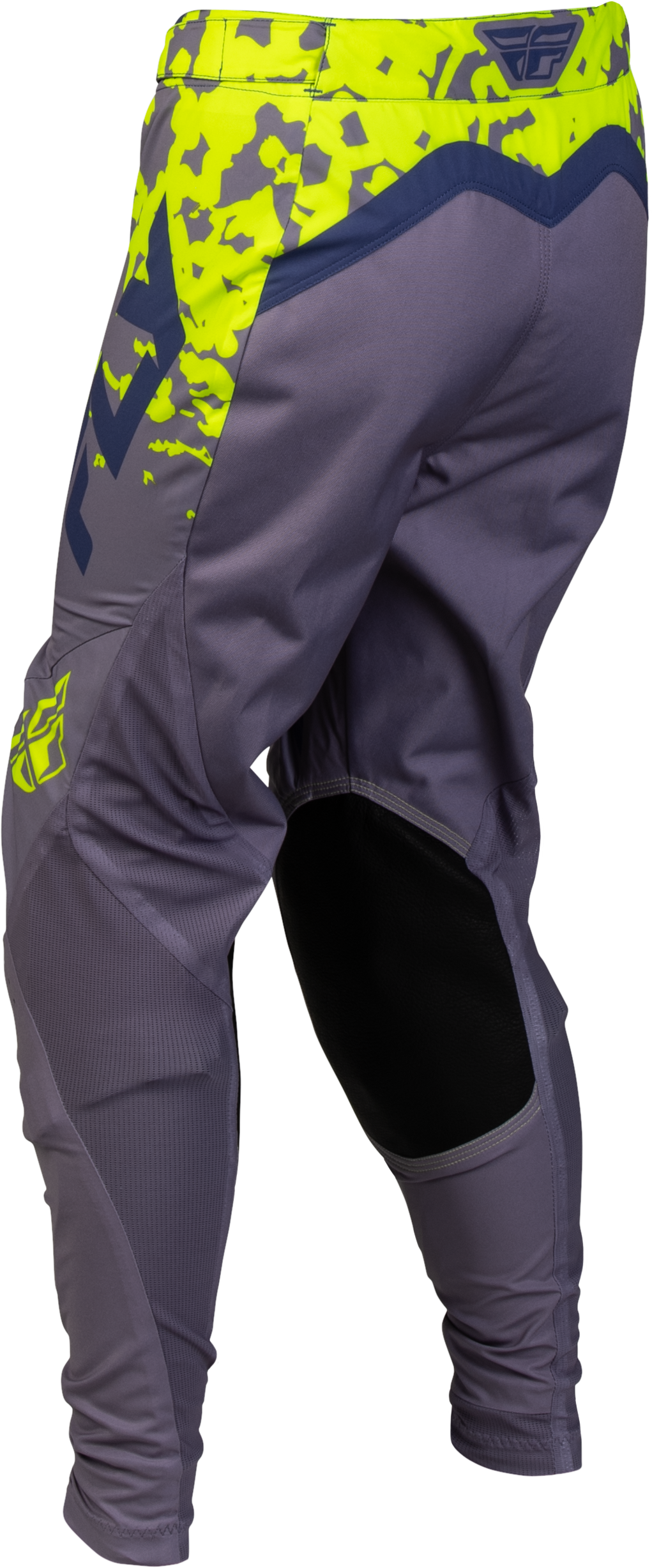Fly MX27 Women's Lite Pants Flake - Lavendar / Blue / Yellow
