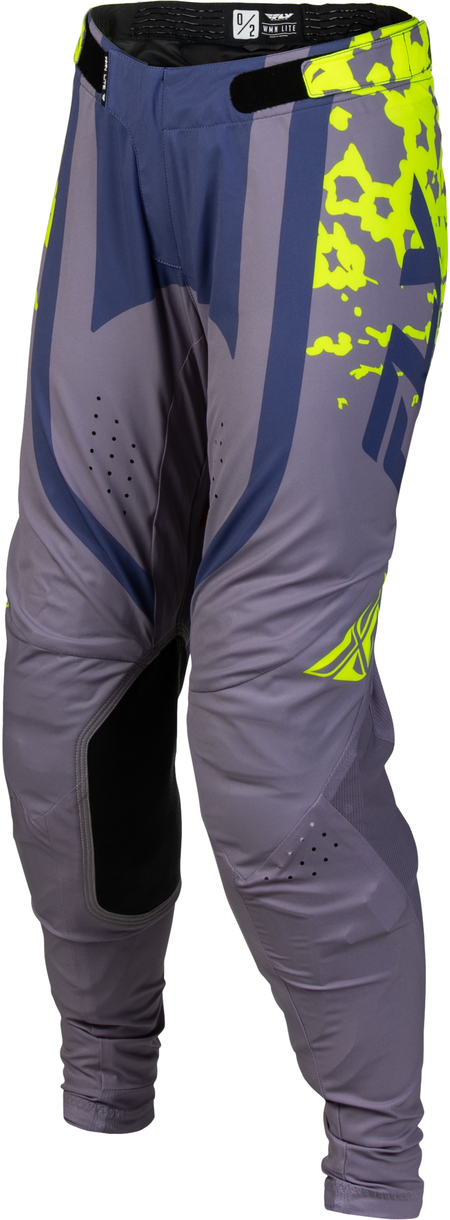 Fly MX27 Women's Lite Pants Flake - Lavendar / Blue / Yellow