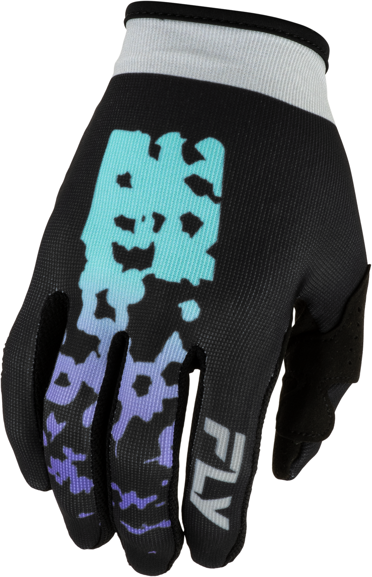 Fly MX27 Lite Gloves Flake - Black / Blue