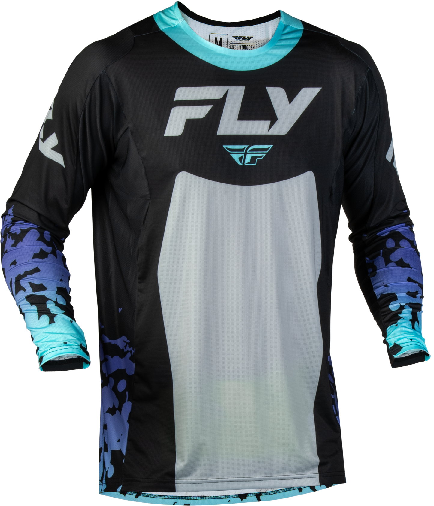 Fly MX27 Lite Jersey Flake - Black / Grey