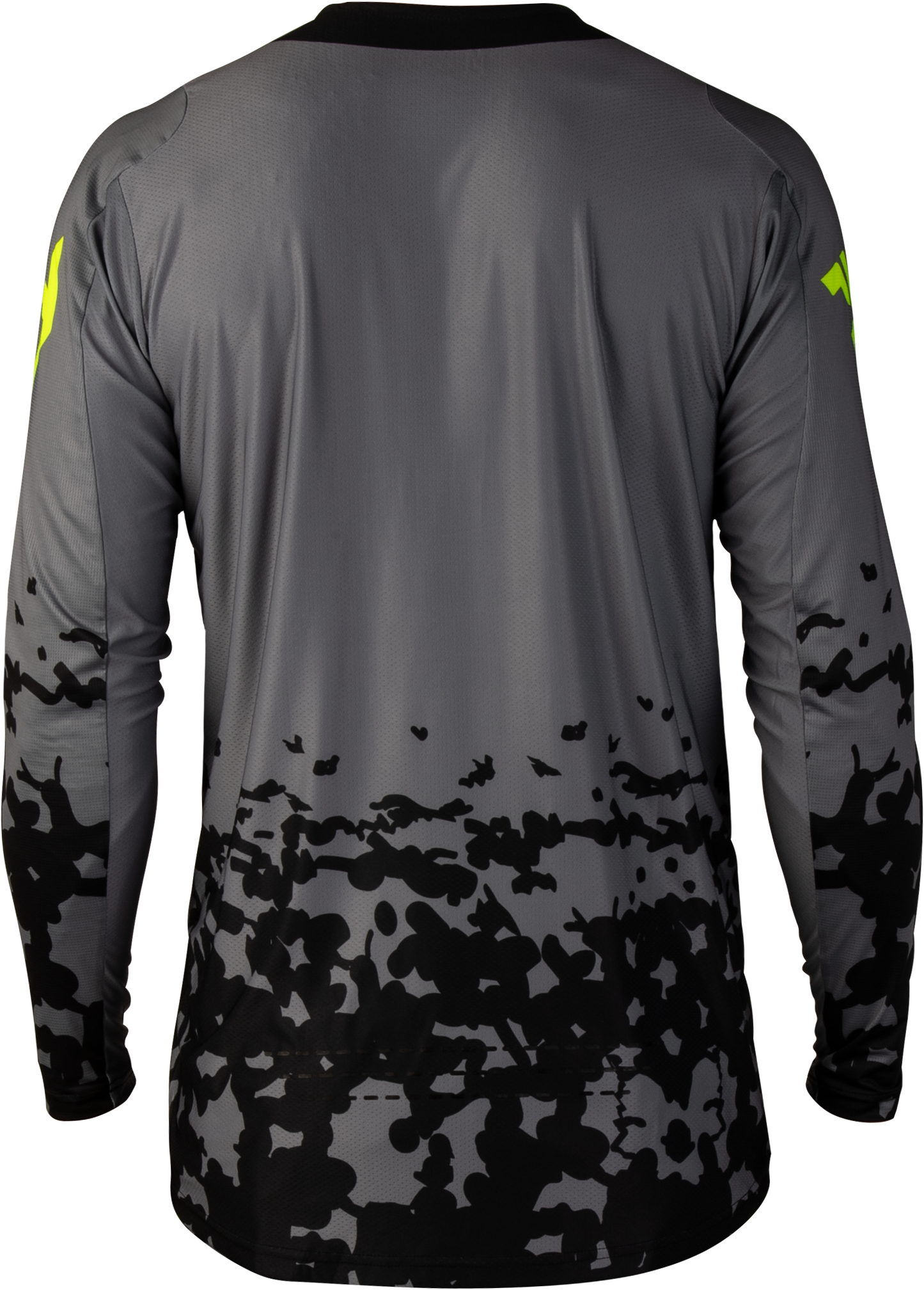 Fly MX27 Lite Jersey Flake - Grey / Yellow
