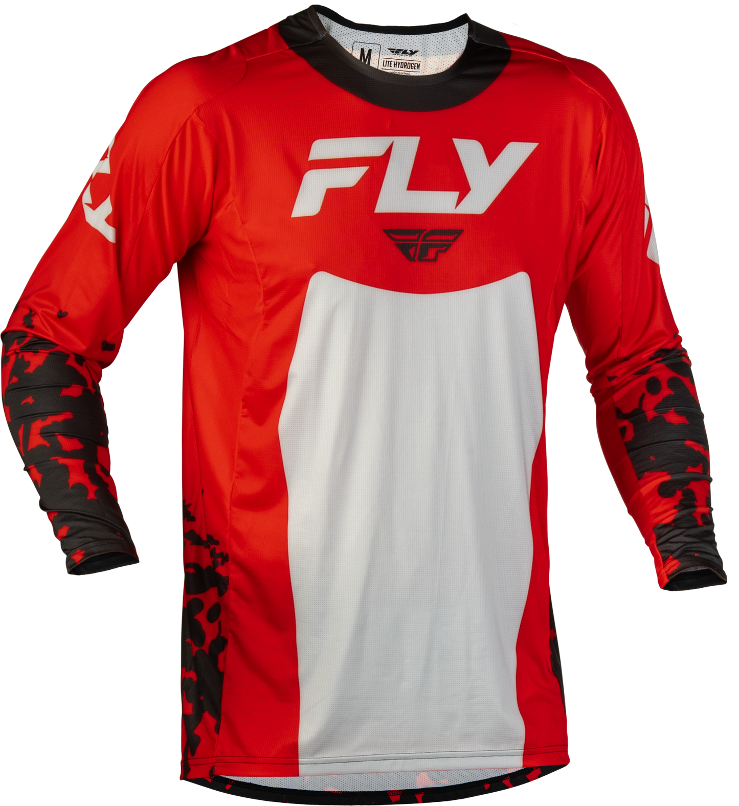Fly MX27 Lite Jersey Flake - Red / Grey
