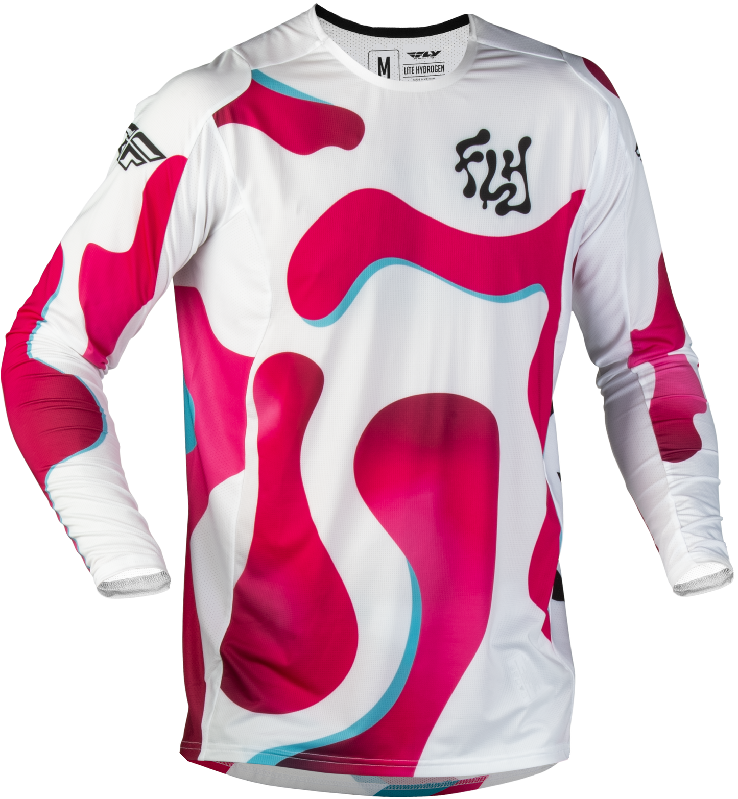 Fly MX27 Lite Jersey S.E. Vibe - White / Pink
