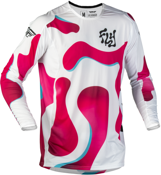 Fly MX27 Lite Jersey S.E. Vibe - White / Pink