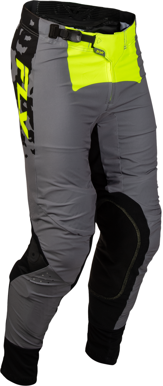Fly MX27 Lite Pants Flake - Grey / Yellow