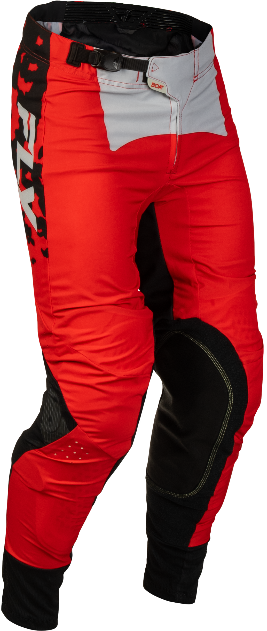 Fly MX27 Lite Pants Flake - Red / Grey