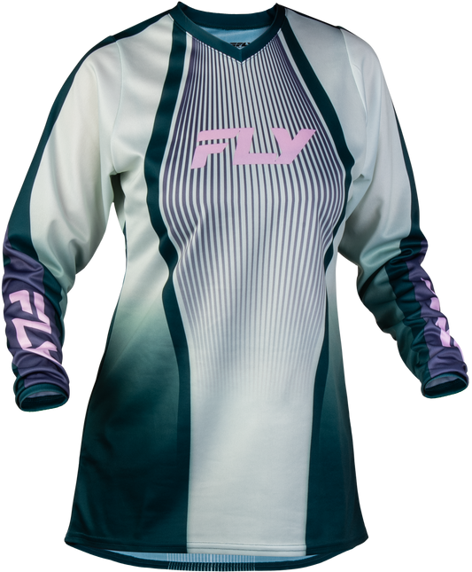 Fly MX27 Women's F-16 Jersey Lift - Green / Pink