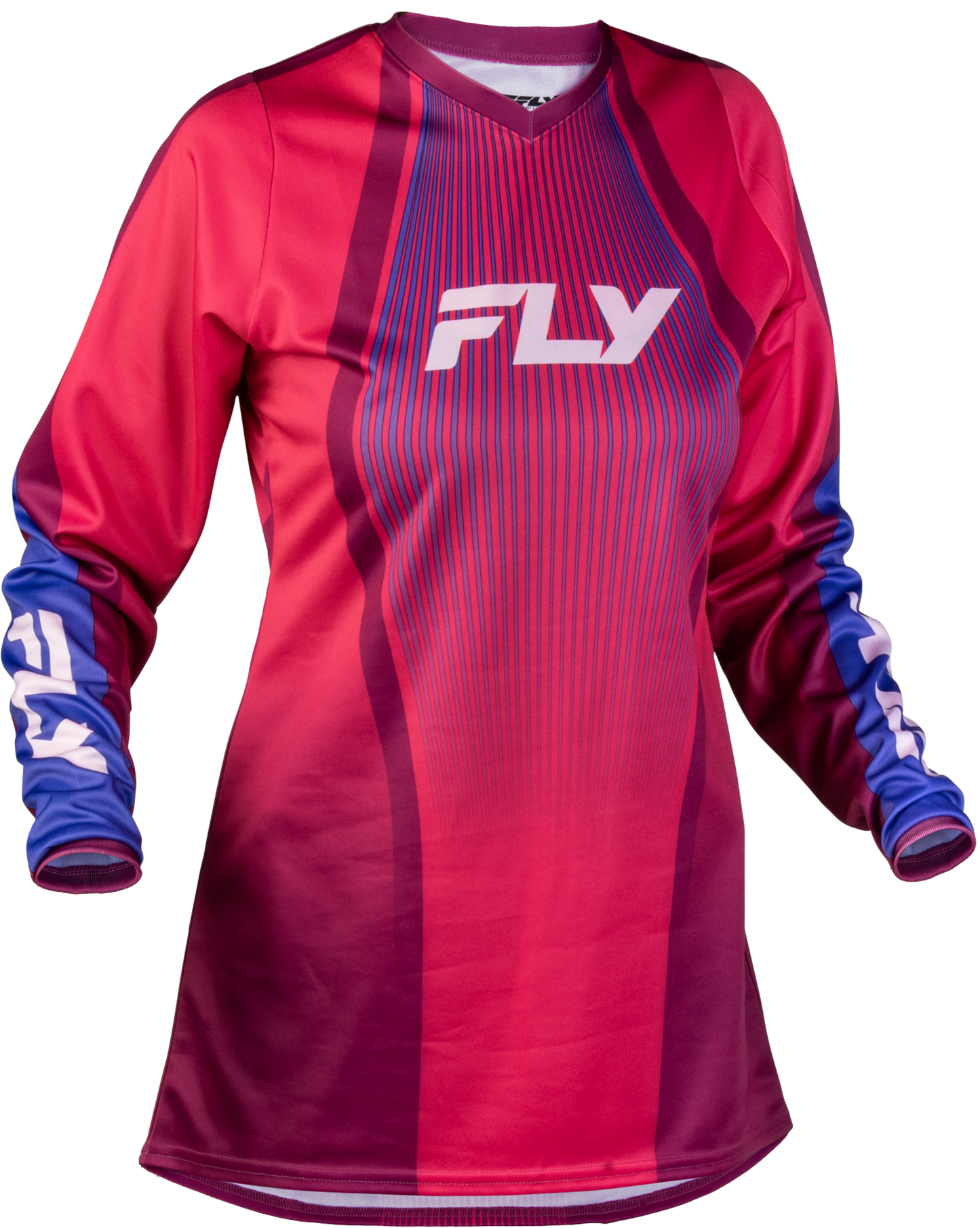 Fly MX27 Women's F-16 Jersey Lift - Pink / Purple