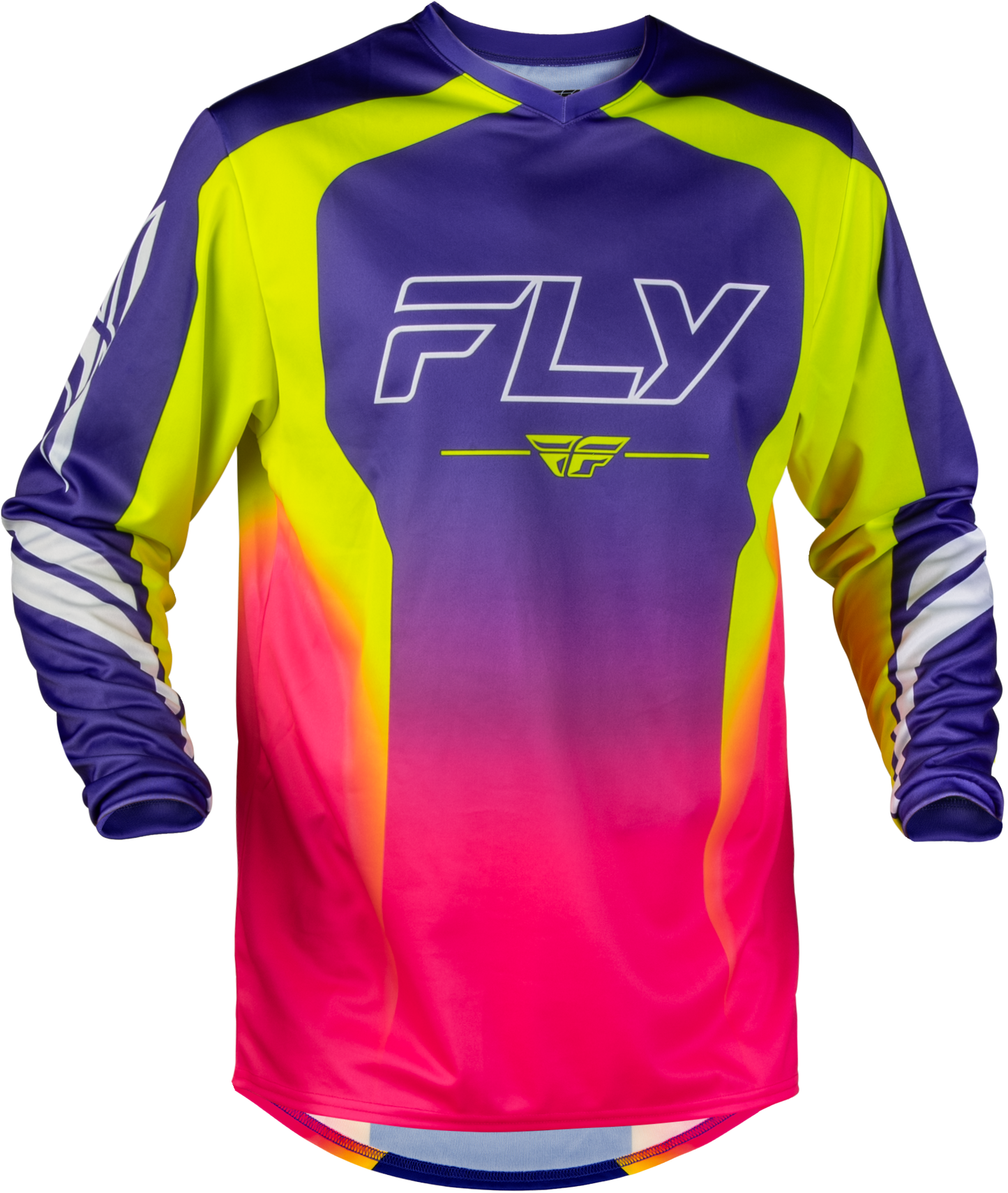 Fly MX27 Youth F-16 Jersey Raze - Pink / Purple