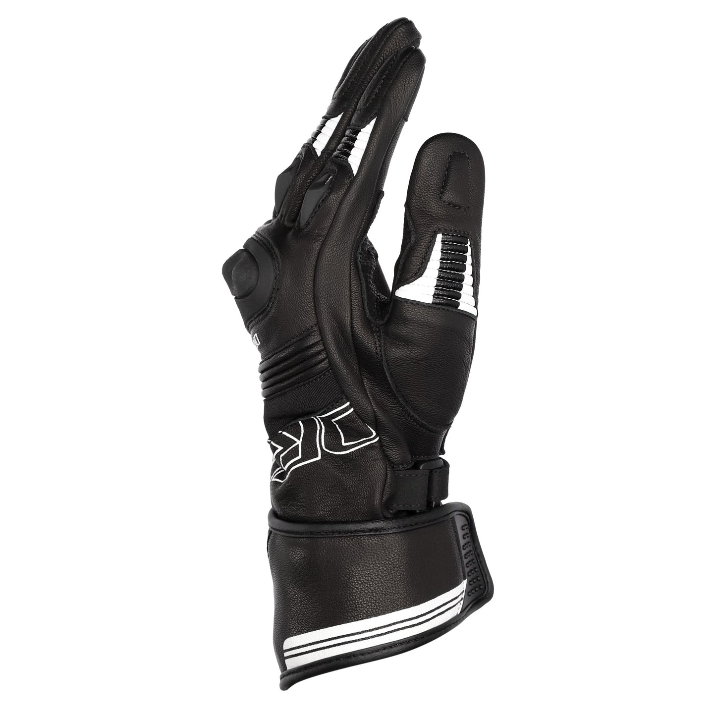 Dririder Torque Long Cuff Gloves - Black / White