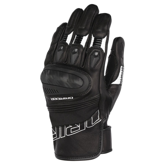 Dririder Torque Short Cuff Gloves - Black / White
