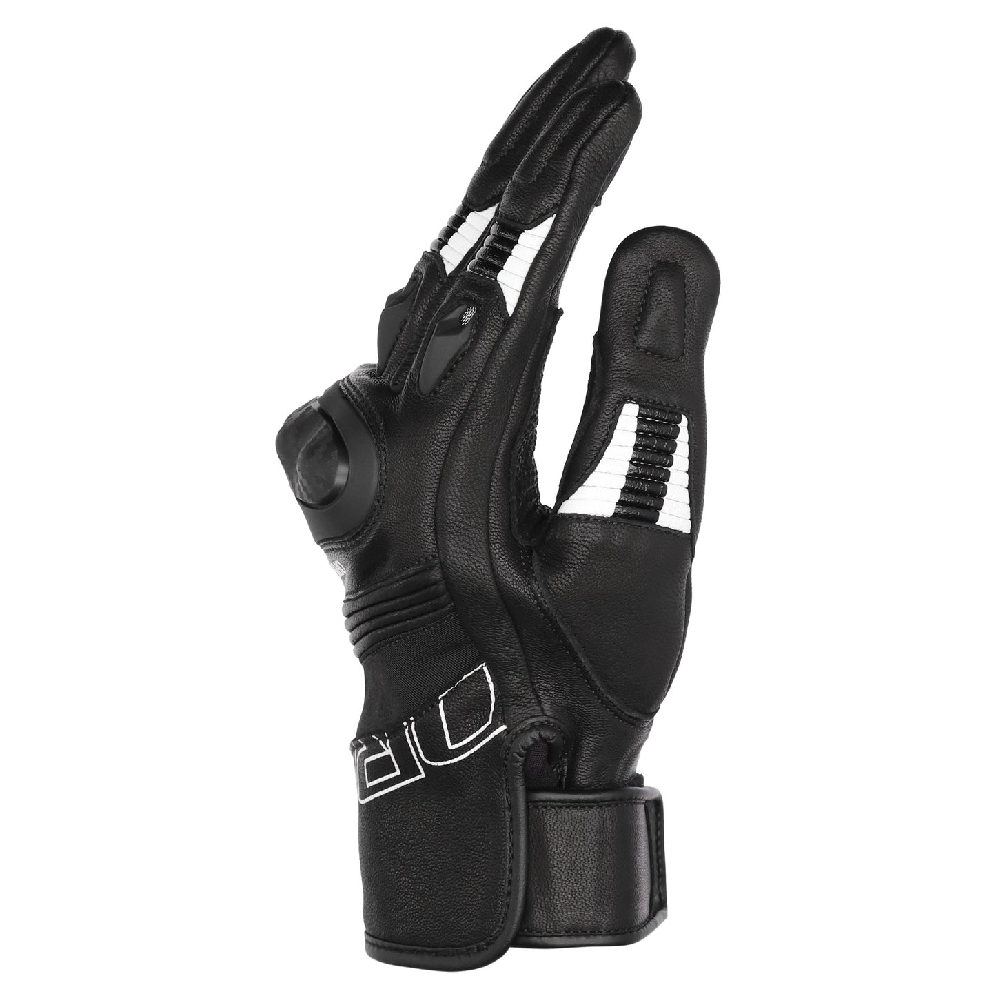 Dririder Torque Short Cuff Gloves - Black / White