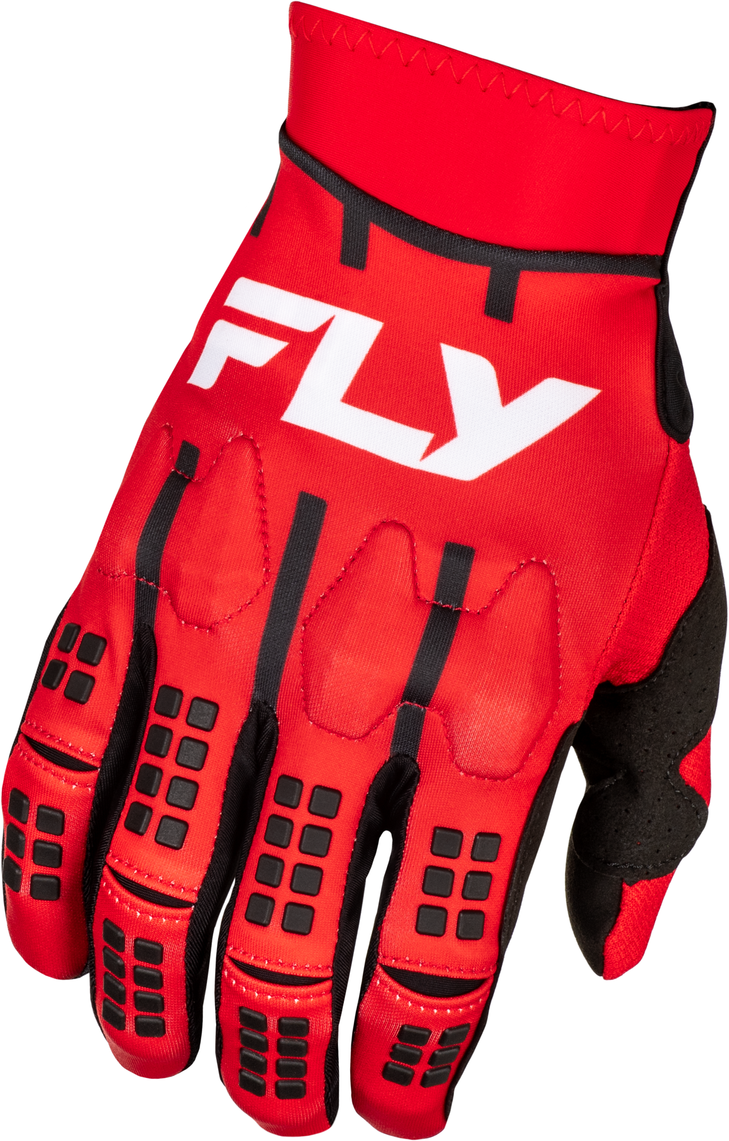 Fly MX25 Evo Gloves - Red / White / Black