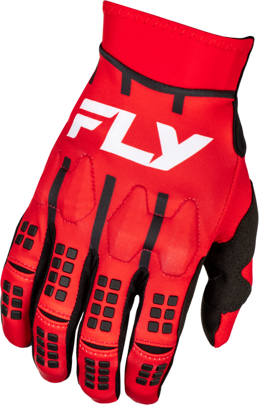 Fly MX25 Evo Gloves - Red / White / Black