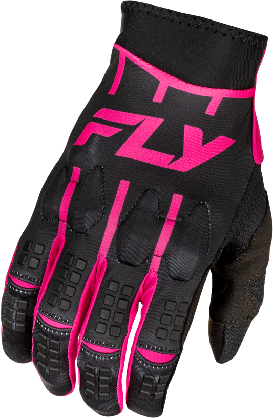 Fly MX25 Evo Gloves - Black / Pink