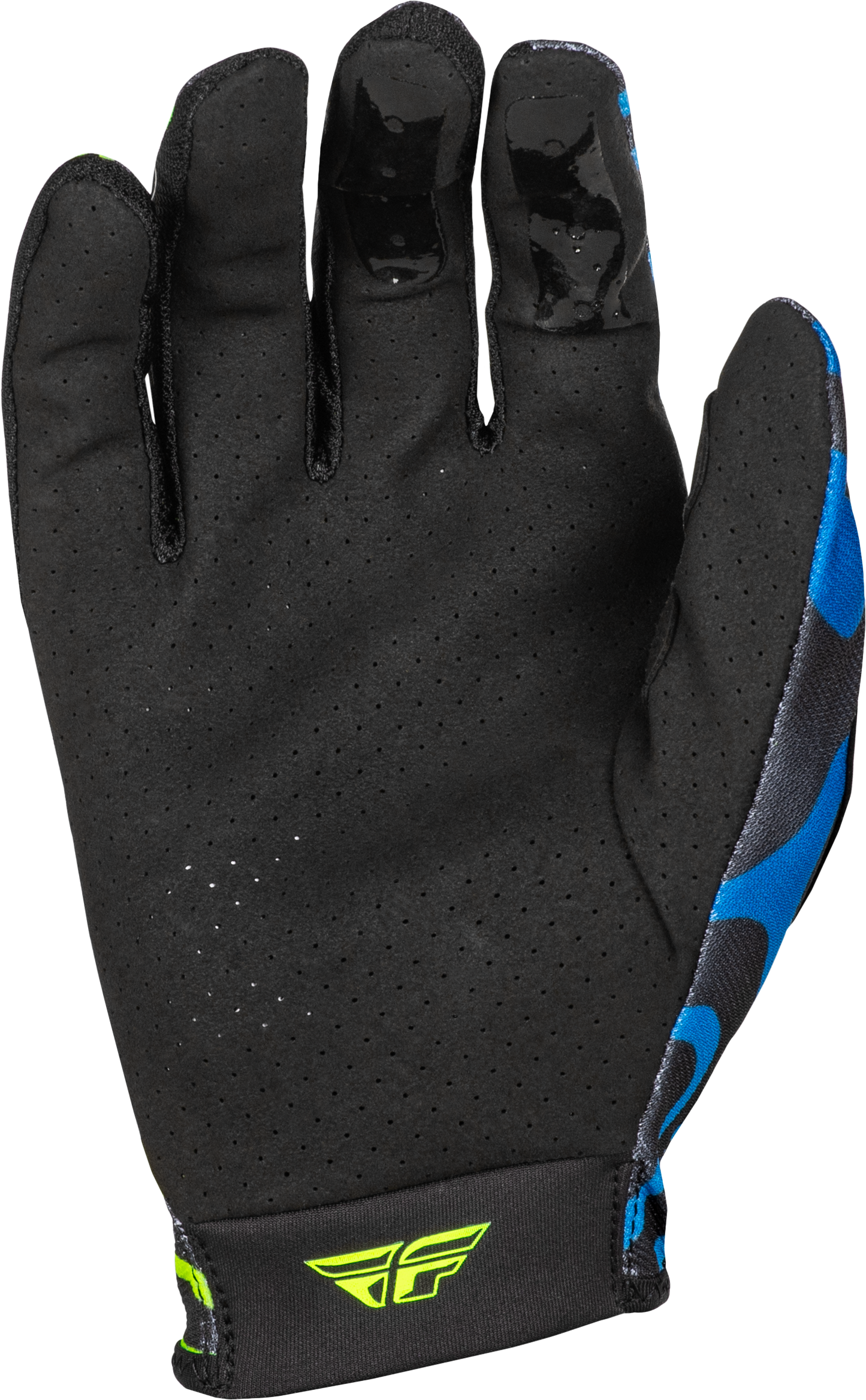 Fly MX25 Lite Zen Gloves - Black / Blue / Yellow