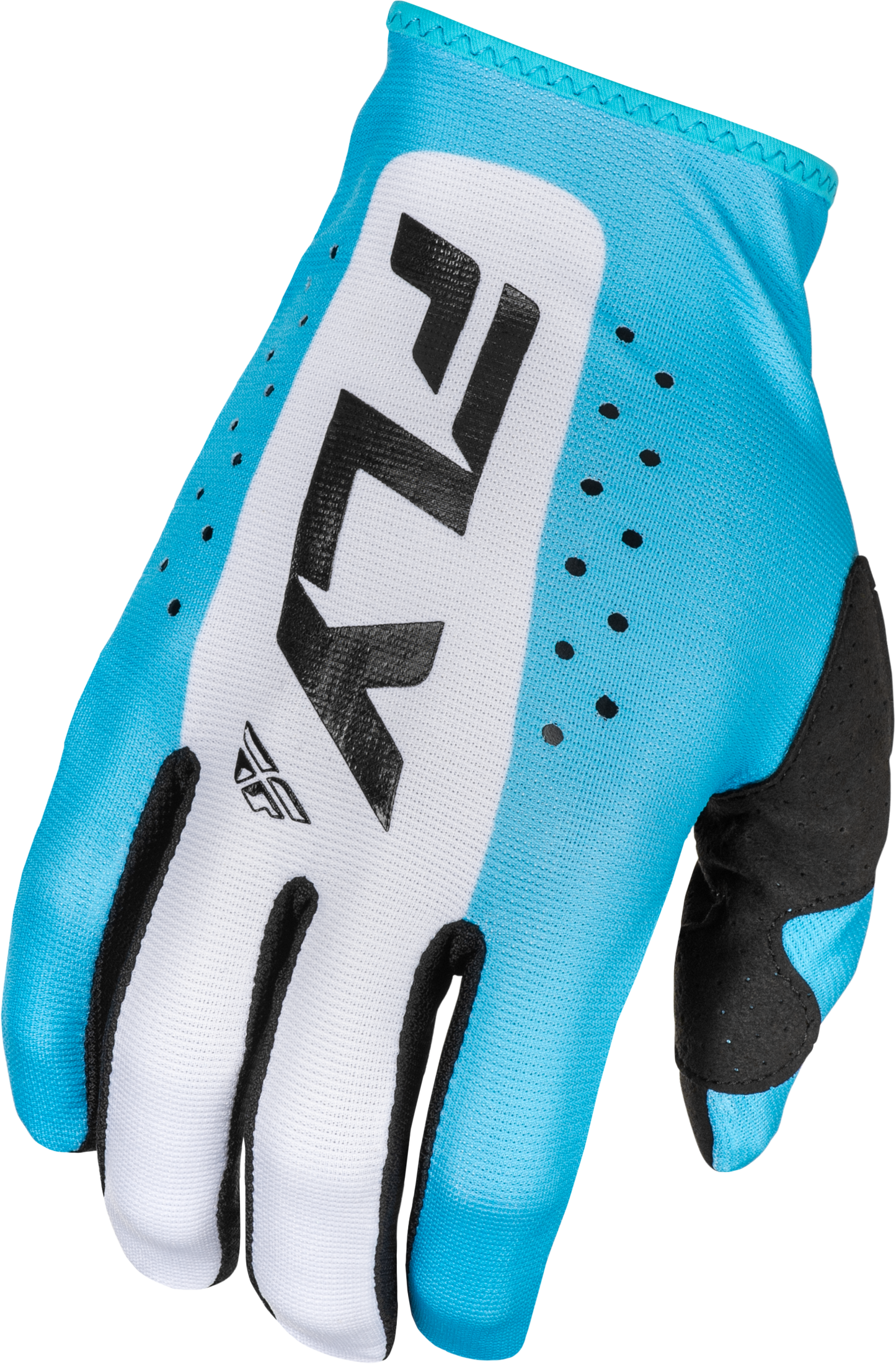 Fly MX25 Lite Gloves - Blue / White / Black