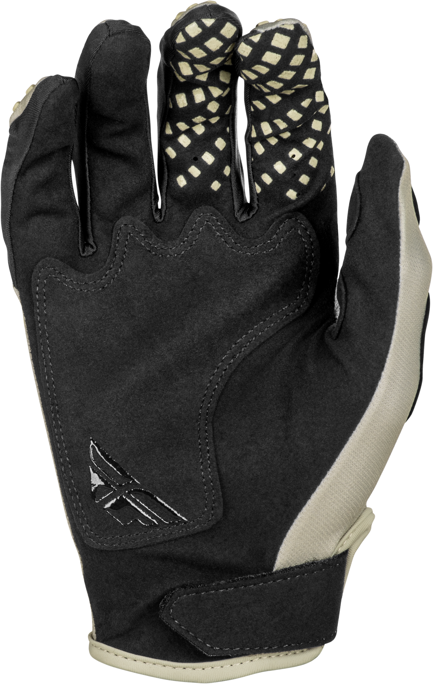 Fly MX25 Youth Kinetic Sym Gloves - Grey / Red / Black