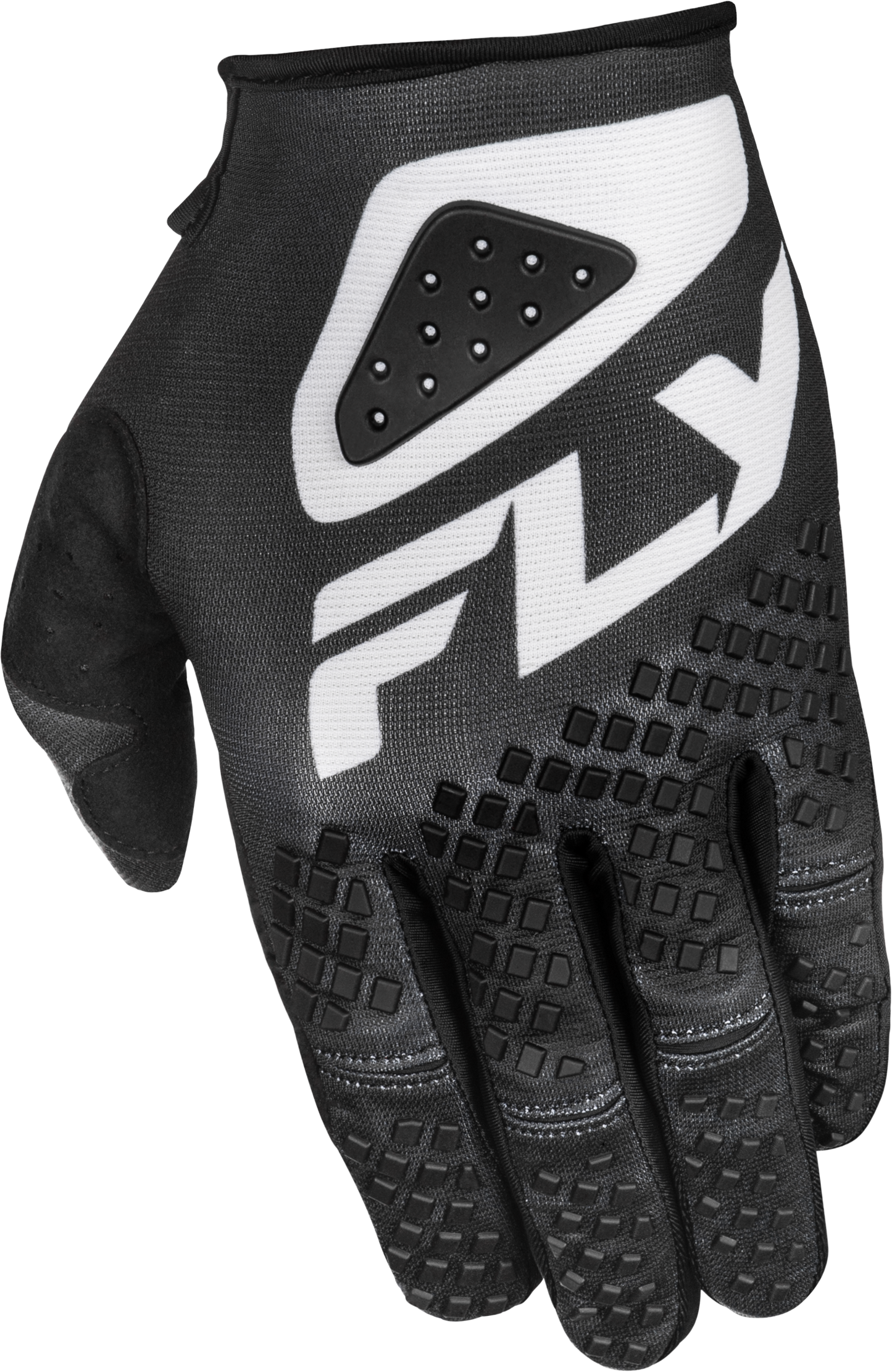 Fly MX25 Youth Kinetic Sym Gloves - Black / White