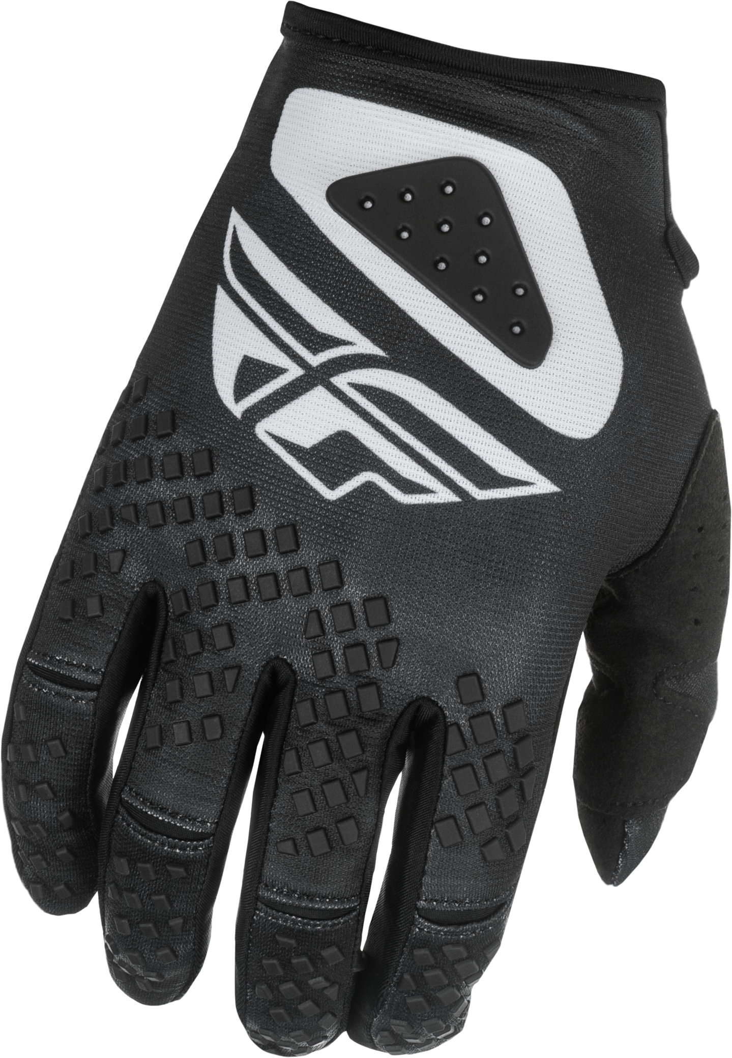 Fly MX25 Youth Kinetic Sym Gloves - Black / White