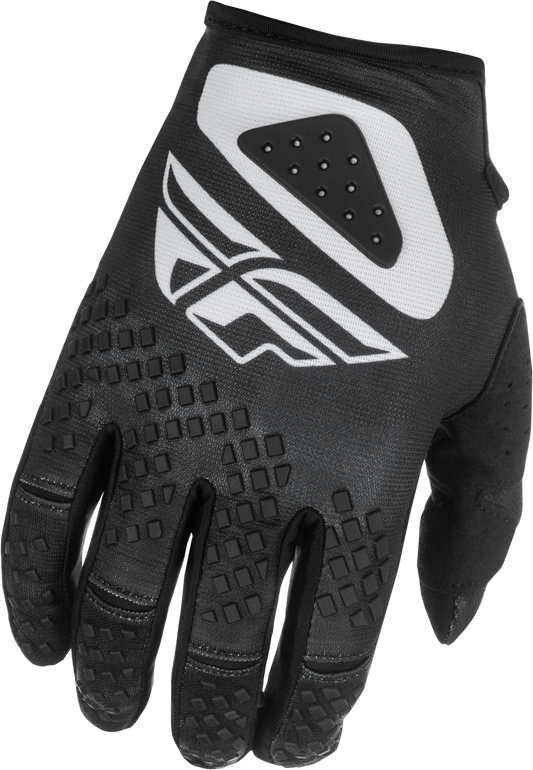 Fly MX25 Youth Kinetic Sym Gloves - Black / White