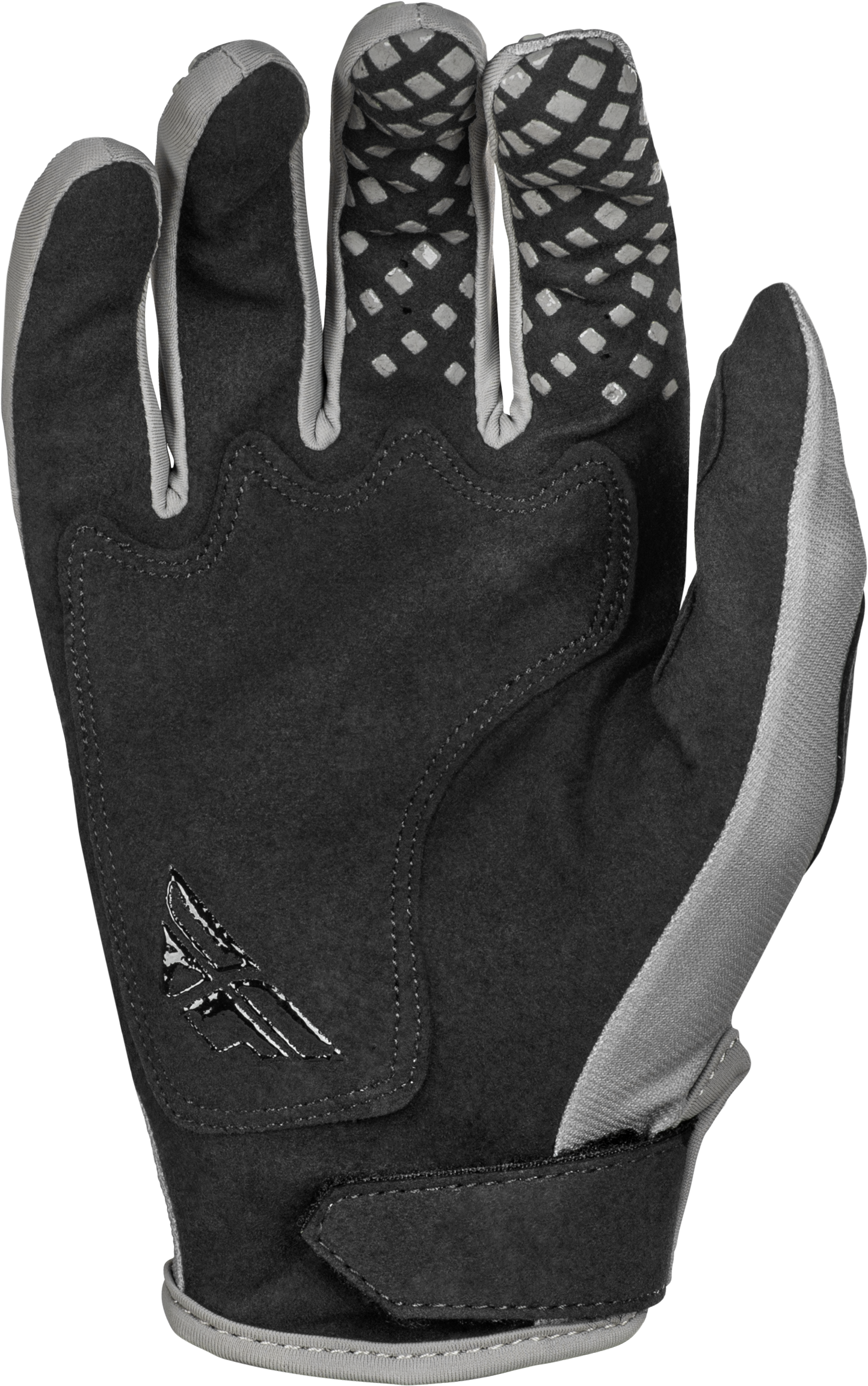 Fly MX25 Youth Kinetic Sym Gloves - Grey / Black