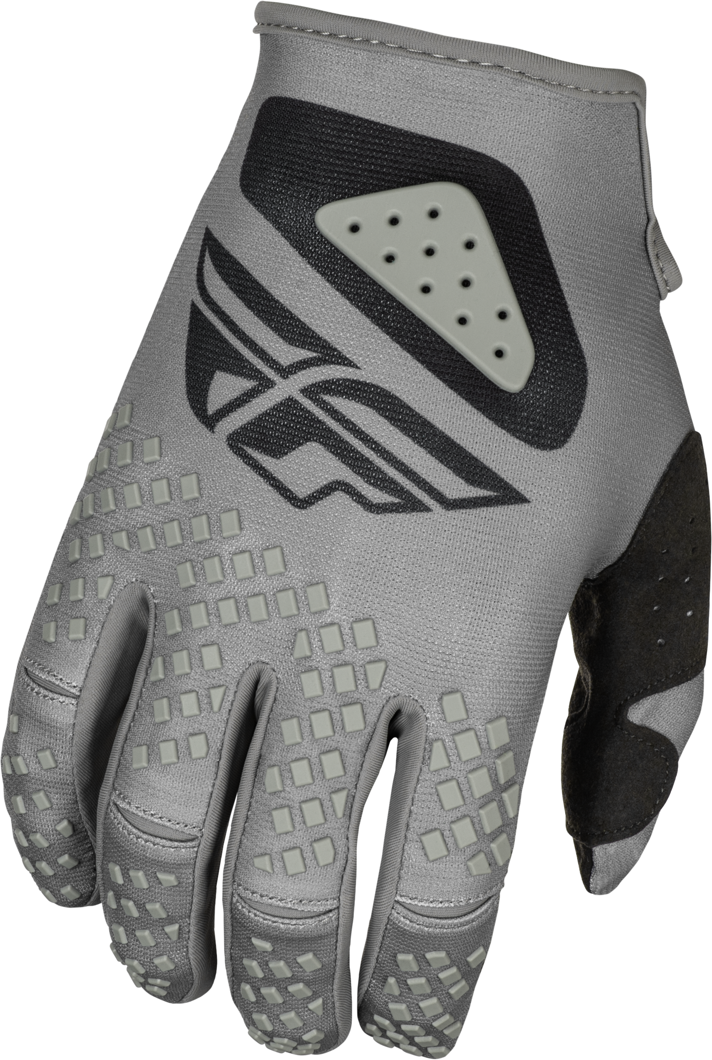 Fly MX25 Youth Kinetic Sym Gloves - Grey / Black