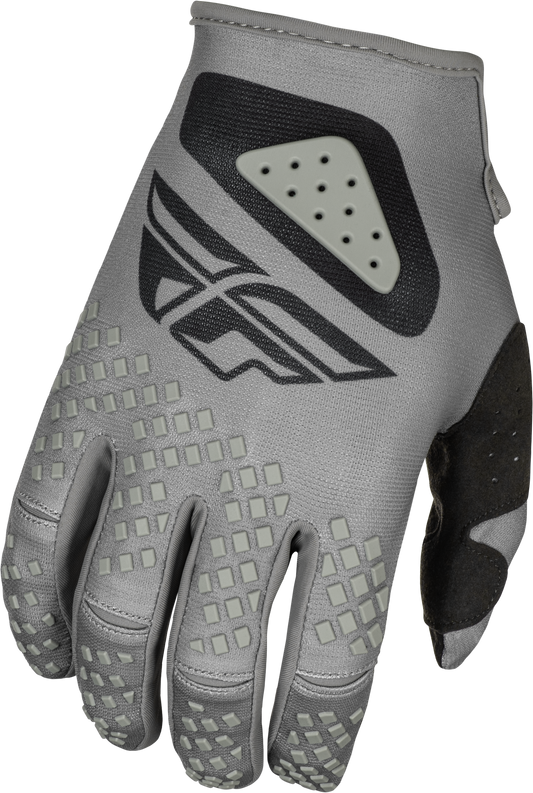 Fly MX25 Youth Kinetic Sym Gloves - Grey / Black