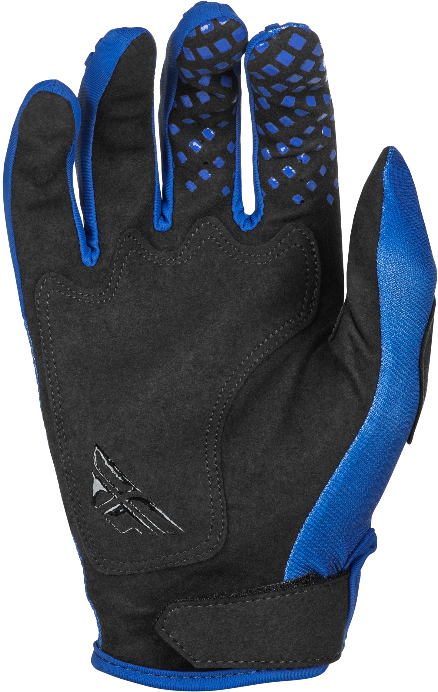 Fly MX25 Youth Kinetic Sym Gloves - Ultramarine