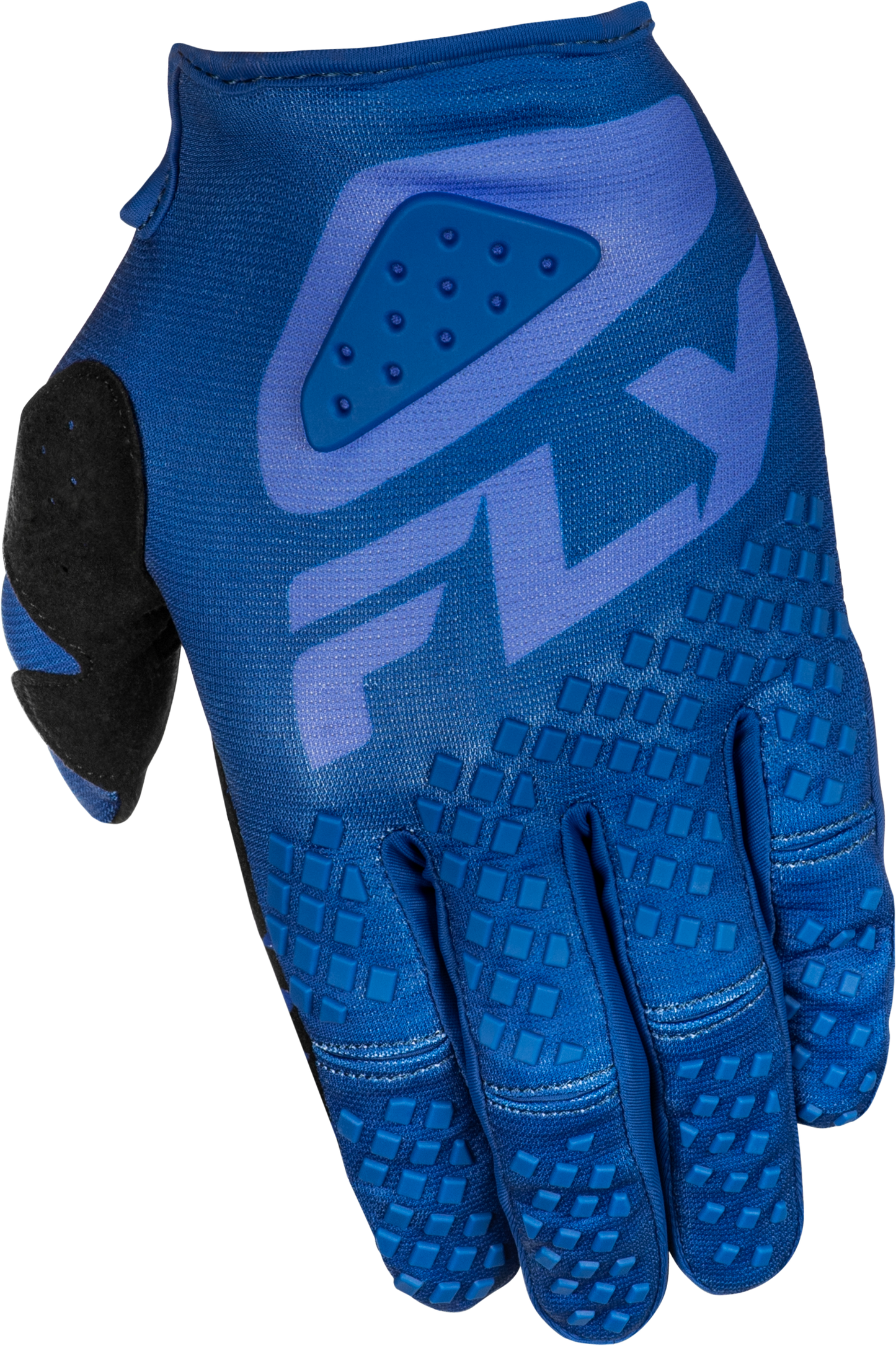 Fly MX25 Youth Kinetic Sym Gloves - Ultramarine