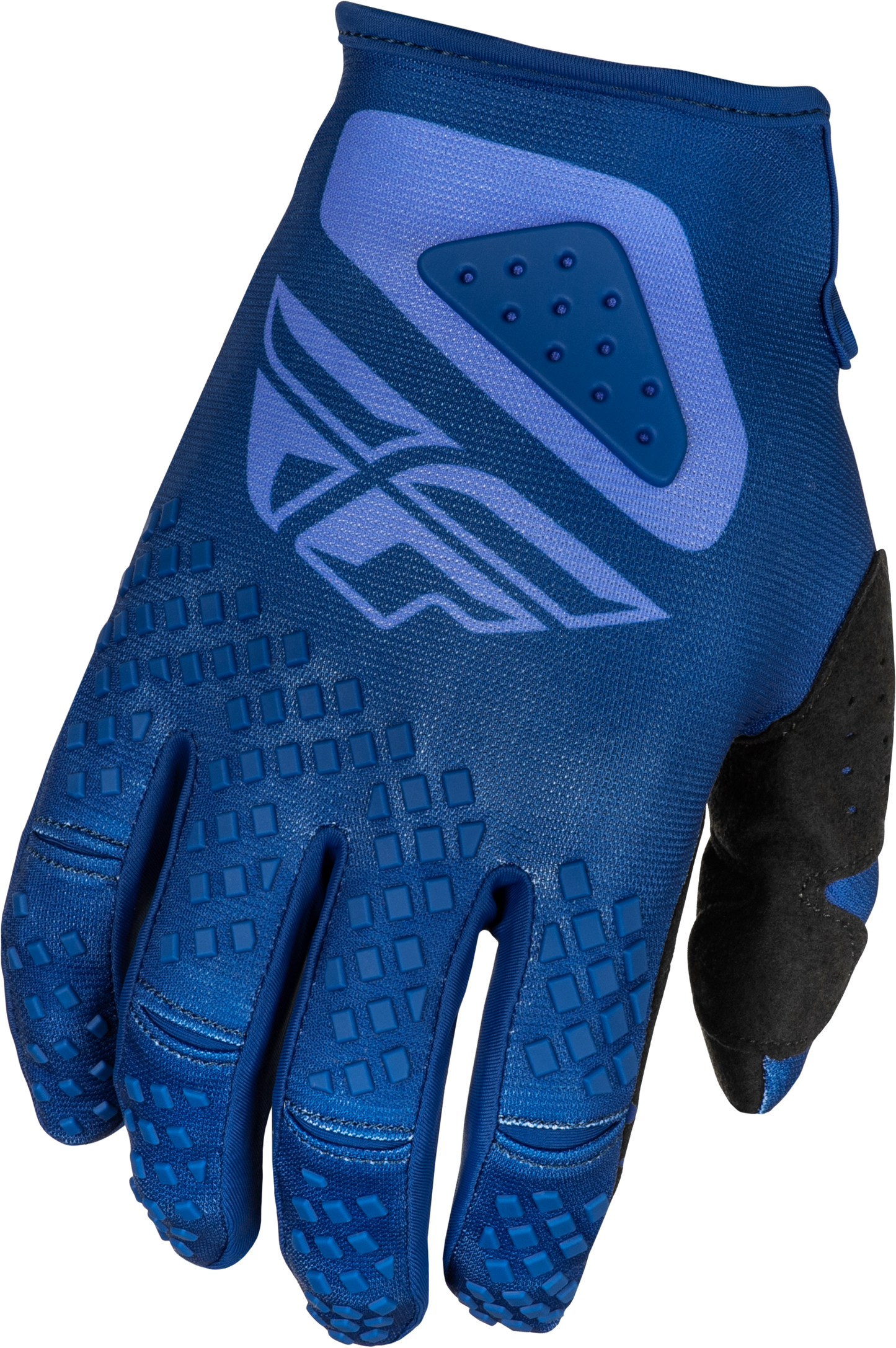 Fly MX25 Youth Kinetic Sym Gloves - Ultramarine