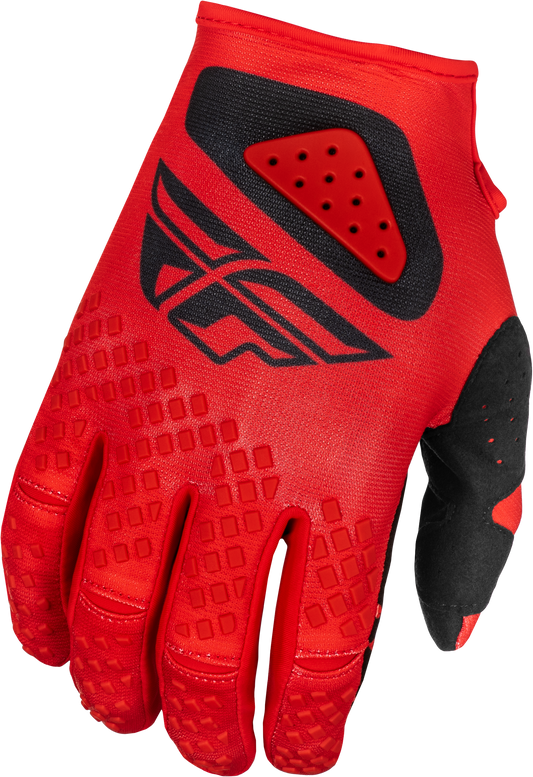 Fly MX25 Kinetic Center Gloves - Red / Black