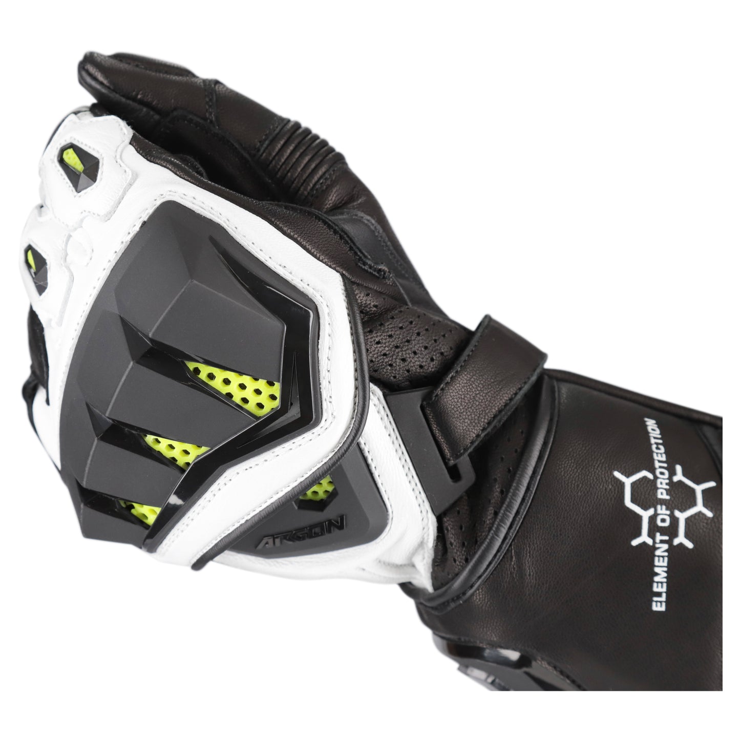 Argon Misson 2 Gloves - Black / White / Yellow