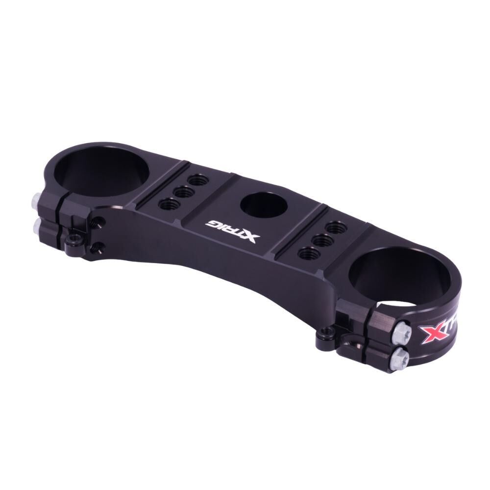 Xtrig Top Triple Clamp M12 Offset 20mm - Black