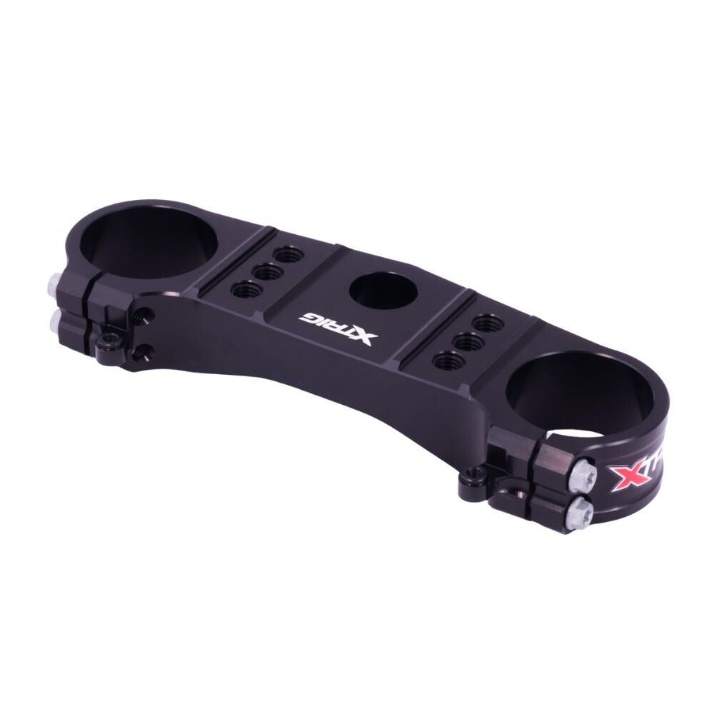 Xtrig Top Triple Clamp M12 Offset 28mm - Black