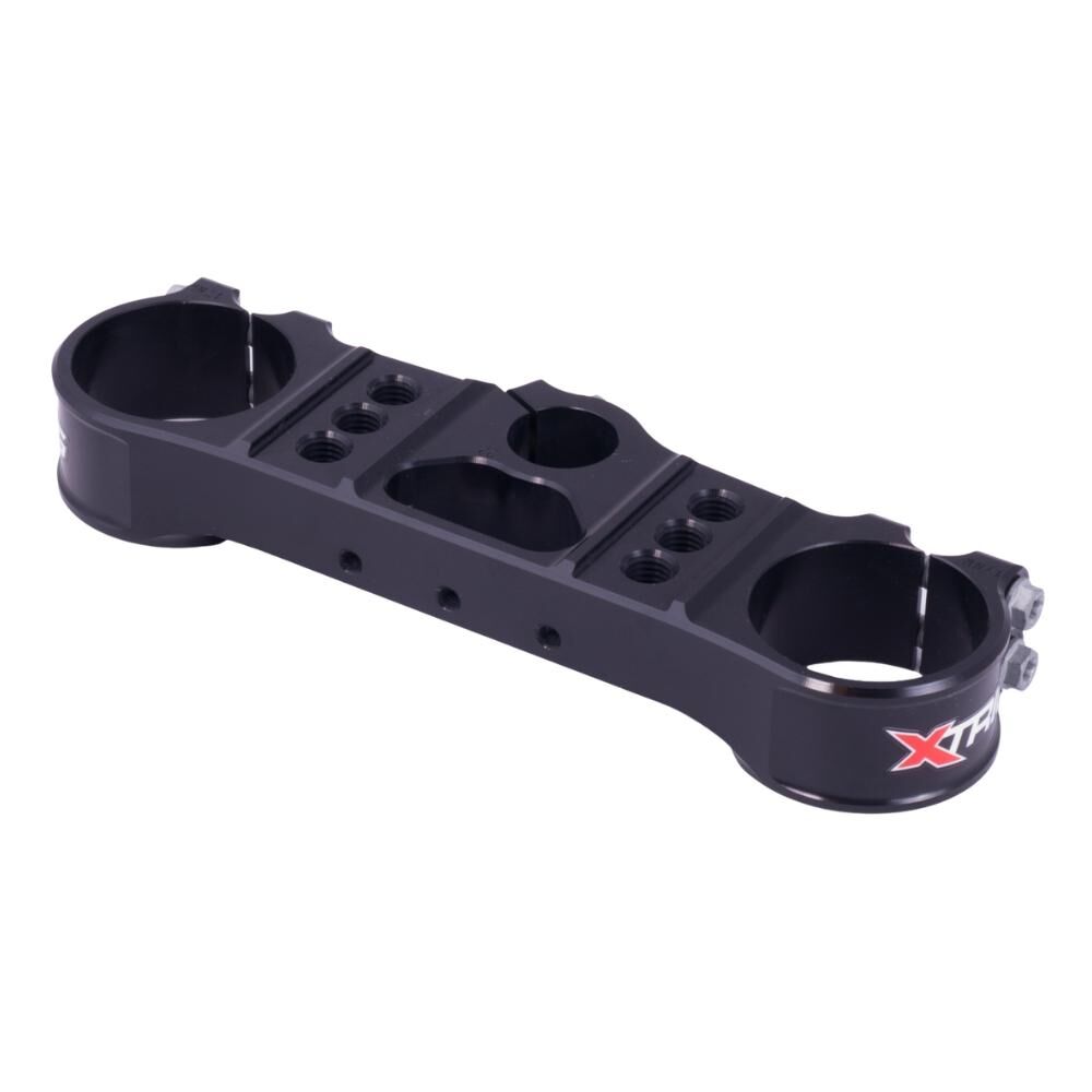 Xtrig Top Triple Clamp M12 Offset 22mm - Black