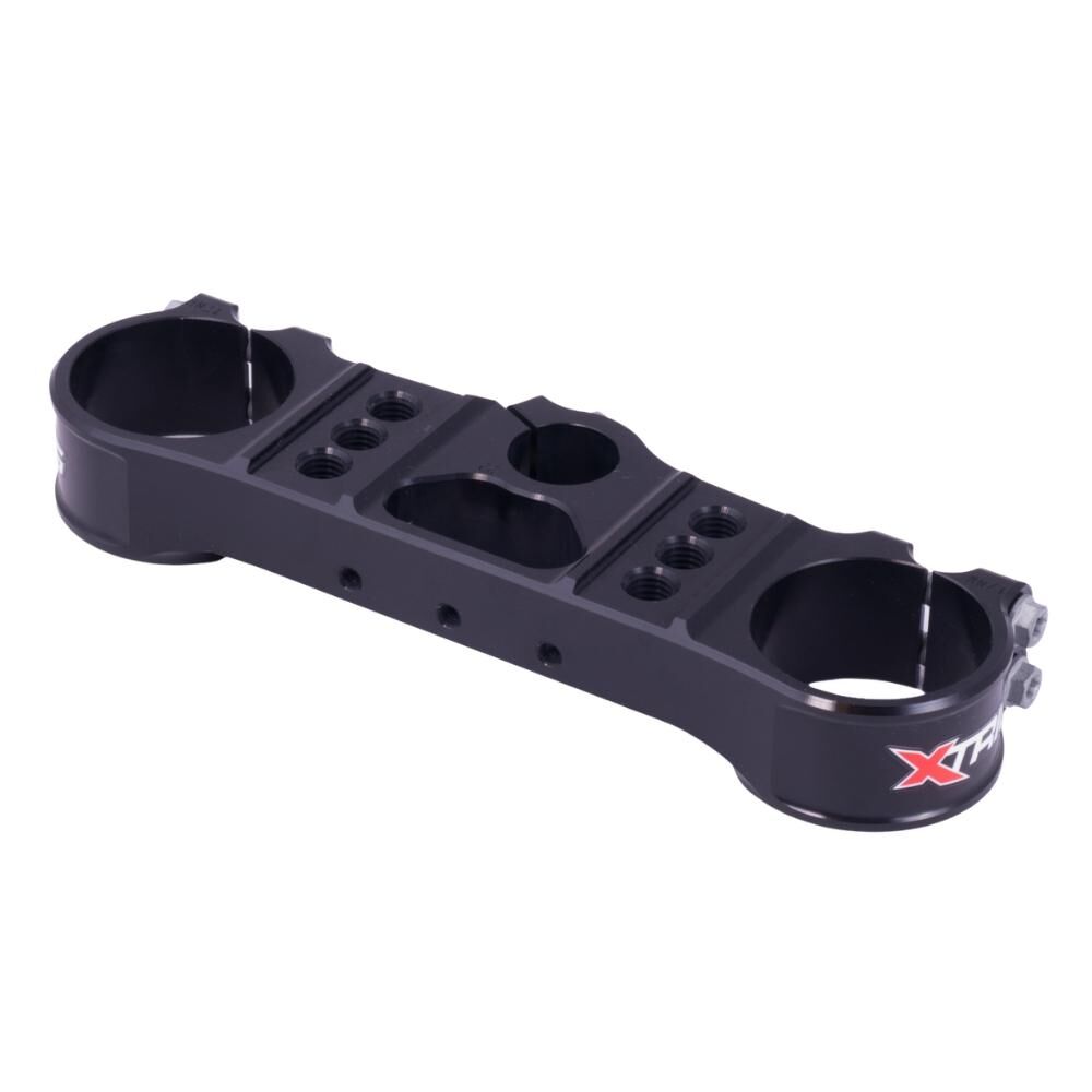 Xtrig Top Triple Clamp M12 Offset 22mm - Black