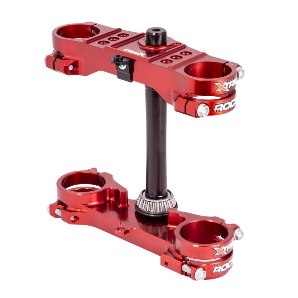 Xtrig Triple Clamps ROCS Tech Offset 25mm - Brown
