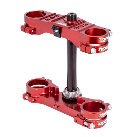 Xtrig Triple Clamps ROCS Tech Offset 25mm - Brown