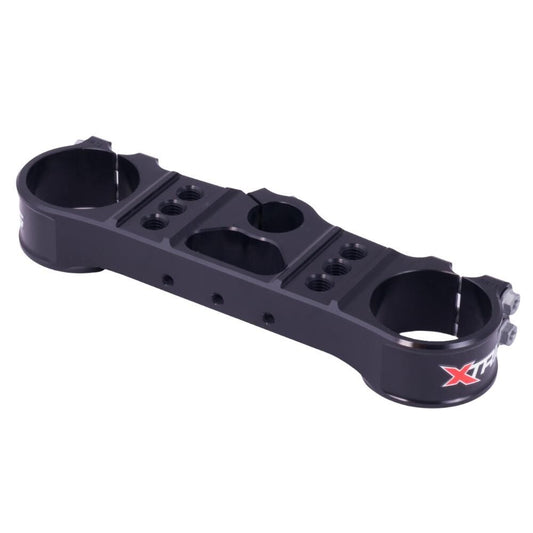 Xtrig Top Triple Clamp M12 Offset 22.5mm - Black
