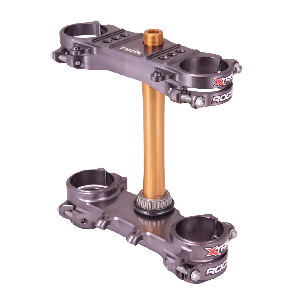 Xtrig Triple Clamps ROCS Tech Offset 21.5mm - Anthracite