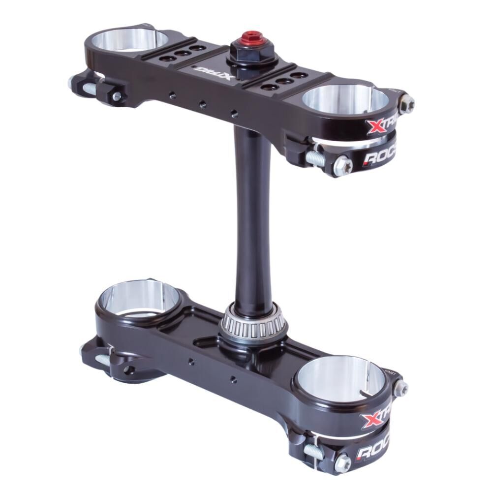 Xtrig Triple Clamps ROCS Pro Offset 22-24mm - Black