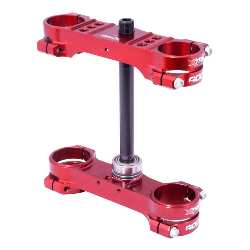 Xtrig Triple Clamps ROCS Tech Offset 14mm - Brown