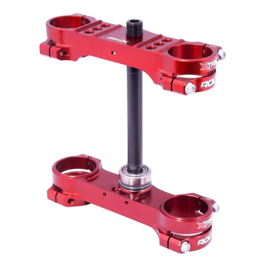 Xtrig Triple Clamps ROCS Tech Offset 14mm - Brown
